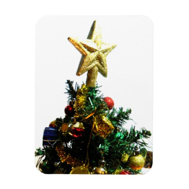 Íman Parte superior da estrela do Natal mim (Vertical)