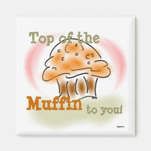 Íman Parte superior do Magnete do Muffin