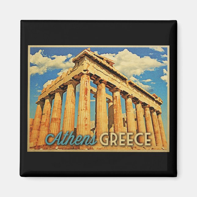 Íman Partênon da Grécia de Atenas (Frente)