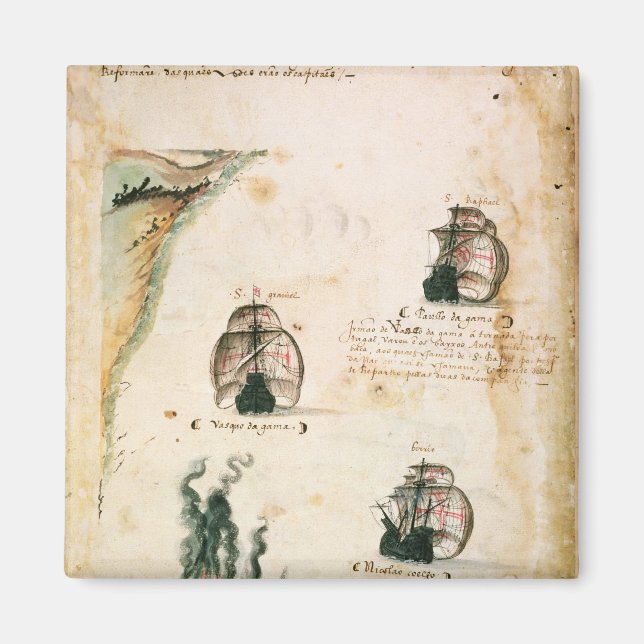 Íman Partida de Vasco da Gama (Frente)