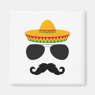 Íman Partido Cinco de Mayo Camisa Engraçado Cinco de Ma
