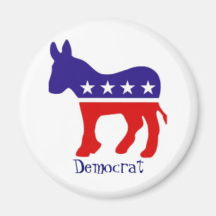 Íman Partido Democrata Donkey