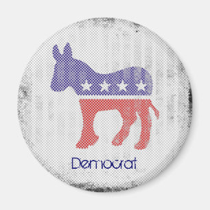 Íman Partido Democrata Donkey