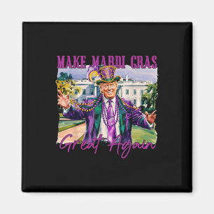 Íman Partido do Carnaval Trump Mardi Gras faz Mardi Gra