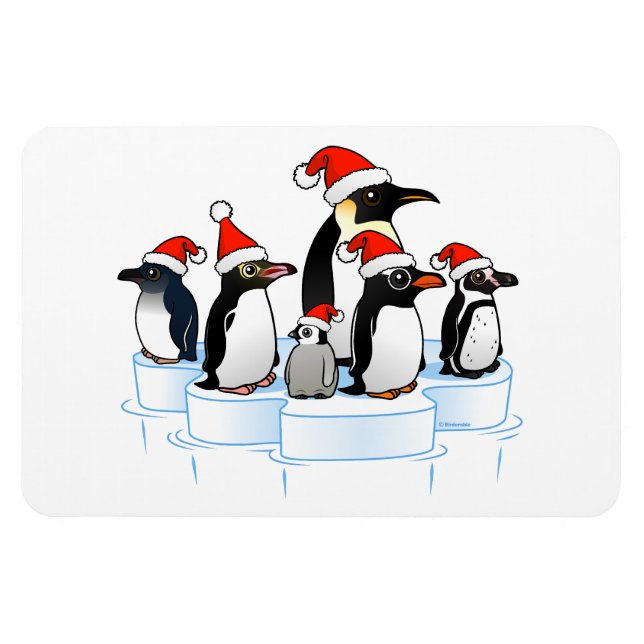 Íman Partido dos Pinguins de Natal (Horizontal)