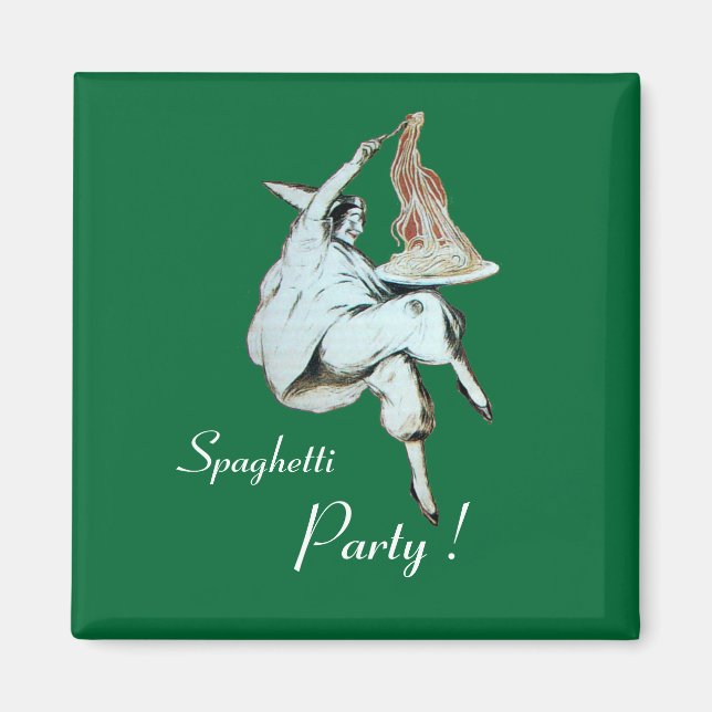 Íman PARTIDO ESPAGHETTI ITALIANO KITCHEN, RESTAURANTE v (Frente)