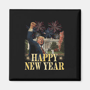 Íman Partido feliz ano novo 2025 Trump 2024 Tome a Amér