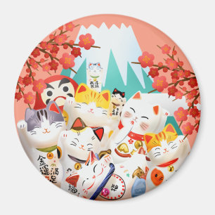 Íman Partido Manekineko Hanami