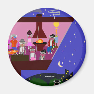 Íman Partido Monkey também