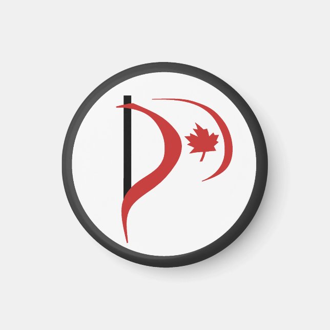 Íman Partido Pirata Do Canadá (Frente)