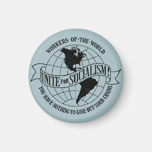 Íman Partido socialista do mundo do ímã dos Estados
