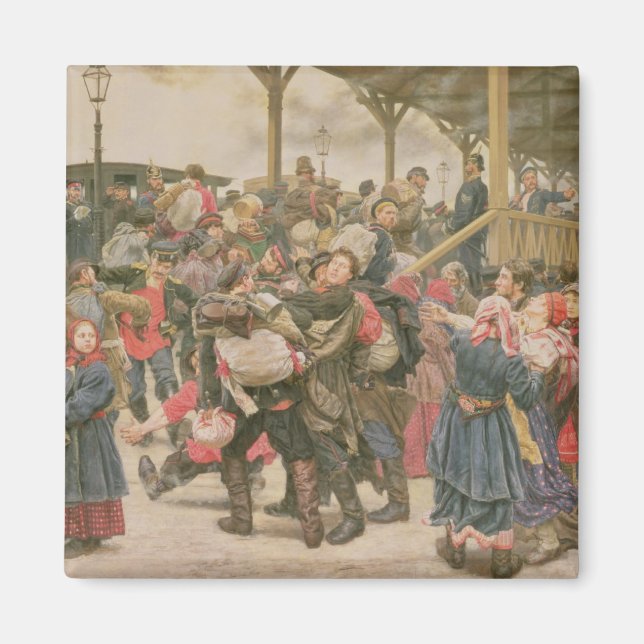 Íman Partir para a Guerra, 1888 (Frente)