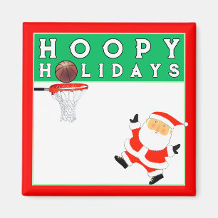 Íman Parvo de Natal de Basquete