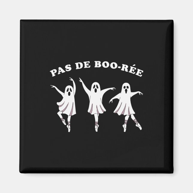 Íman Pas De Boo Ree Balé Halloween Ghost Para Meninas (Frente)