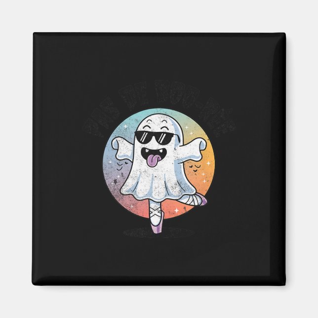 Íman Pas De Boo Ree Funny Ghost Dance Halloween (Frente)
