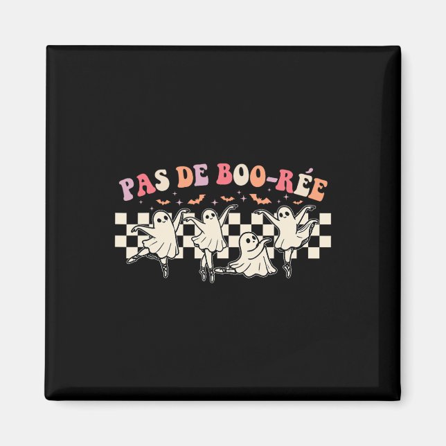 Íman Pas De Boo-rée Ghost Balé Dancer Halloween Danci (Frente)
