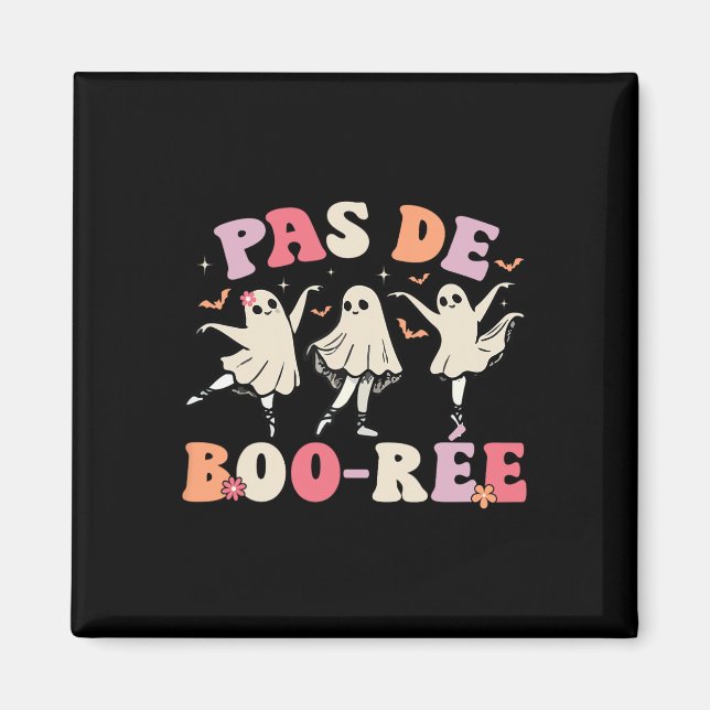 Íman Pas De Boo-rée Ghost Byllet Dancer Halloween Dance (Frente)