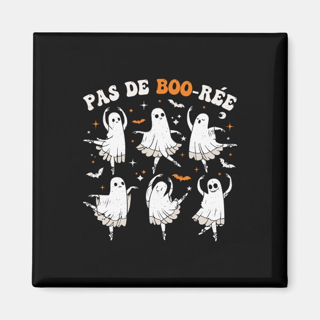 Íman Pas De Boorée Ghost Balé Dançando Halloween (Frente)