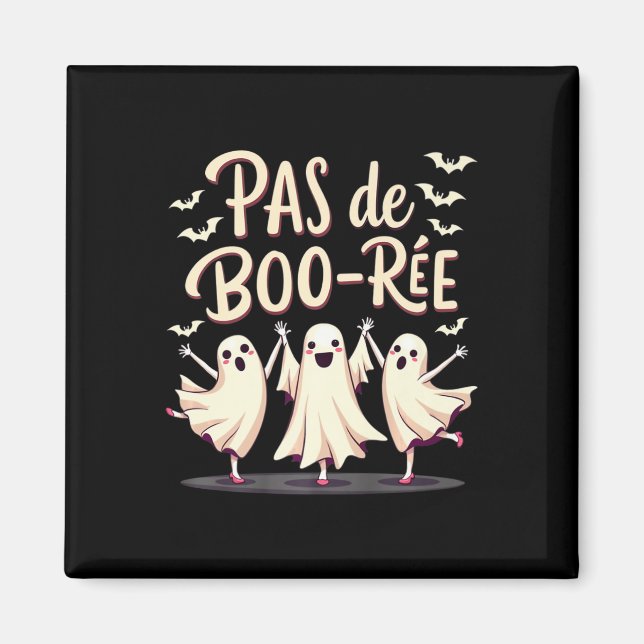 Íman Pas De Boorée Ghost Balé Dançando Halloween (Frente)