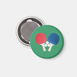 Íman Pás e bolas de Pong do sibilo