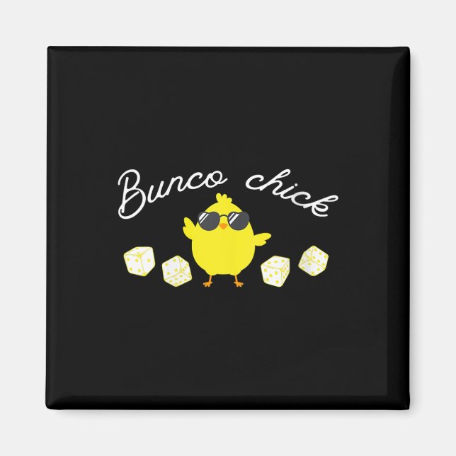Íman Páscoa Bunco Pintinho Primavera (Frente)