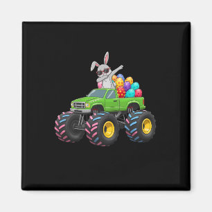 Íman Páscoa Bunny Dabbing Monster Monster Ovos de Pásco