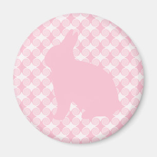 Íman Páscoa Coalhada Sujeira Magnet, Rosas claro