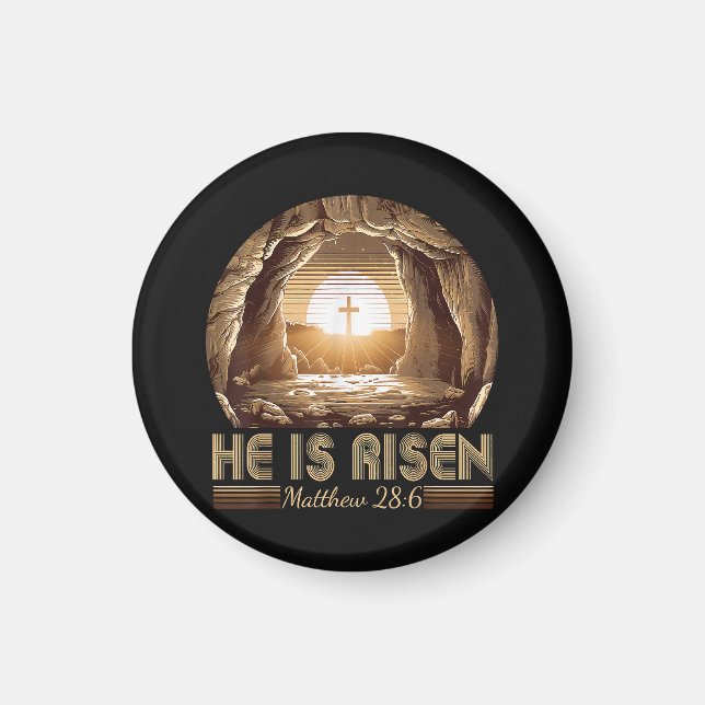 Íman Páscoa Cristã Ele Ressuscitou Jesus (Frente)