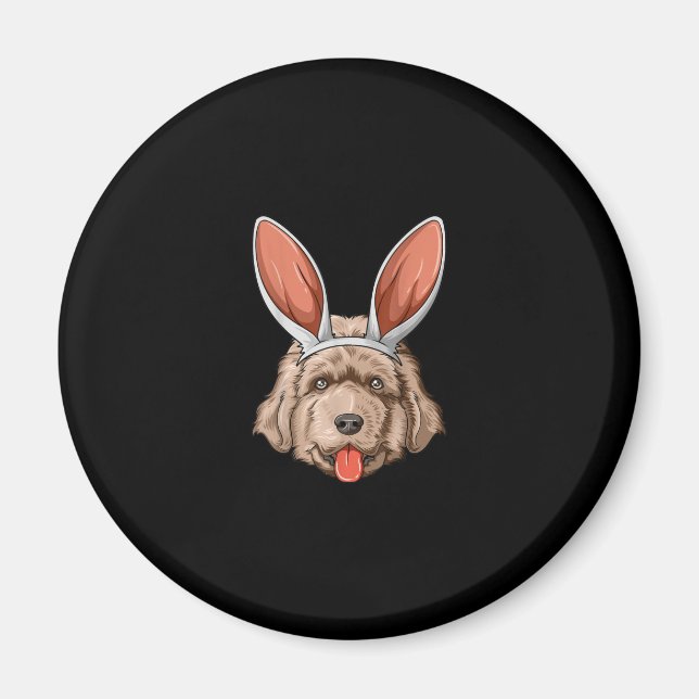 Íman Páscoa da Terra Nova | presente de cão para orelha (Frente)