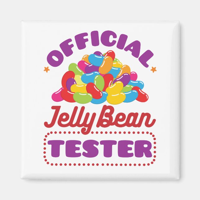Íman Páscoa do Jelly Bean Tester Oficial (Frente)