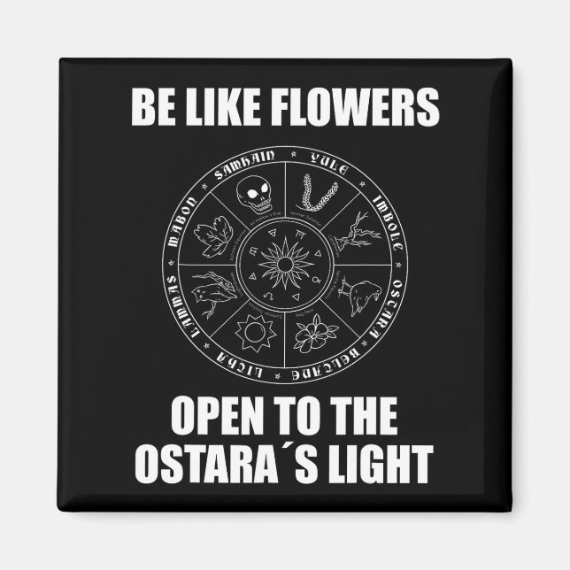 Íman Páscoa Ostara Eostre Pagan Witchcraft (Frente)