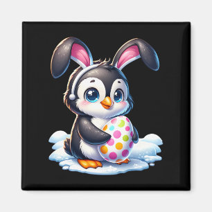Íman Páscoa Pinguim-Ovos-Ovos Coelhinhos Coelhinhos