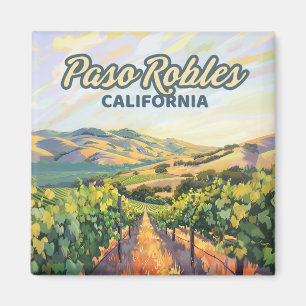 Íman Paso Robles California Vineyard Costa Central