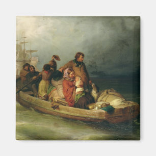 Íman Passageiros do emigrante a bordo, 1851