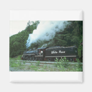 Íman Passagem e Yukon brancos na passagem branca fora