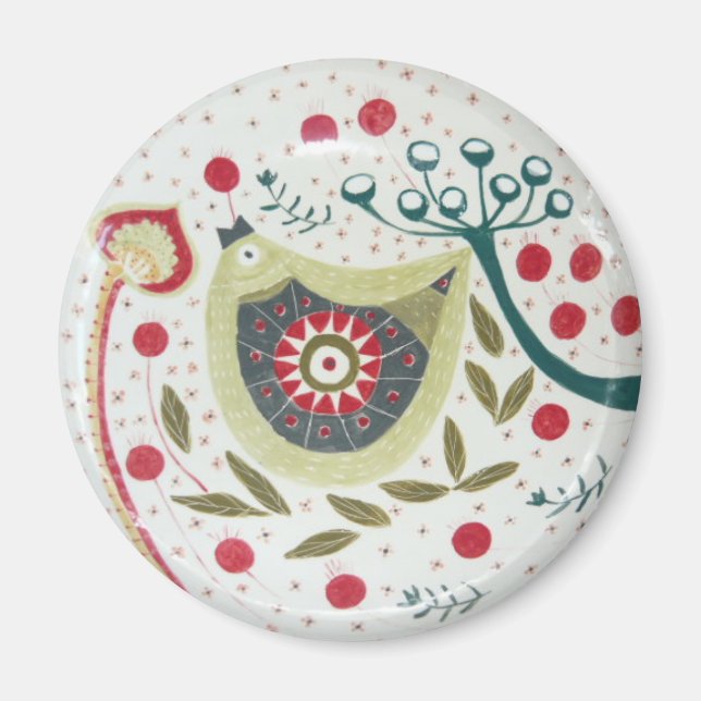 Íman passarinho (Frente)