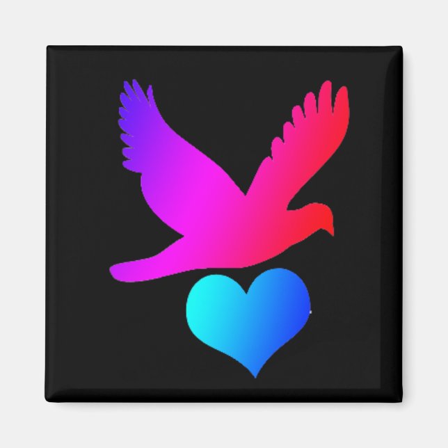 Íman Pássaro 2 (Frente)