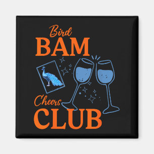 Íman Pássaro bam vivas clube pavão mahjong mah chinês