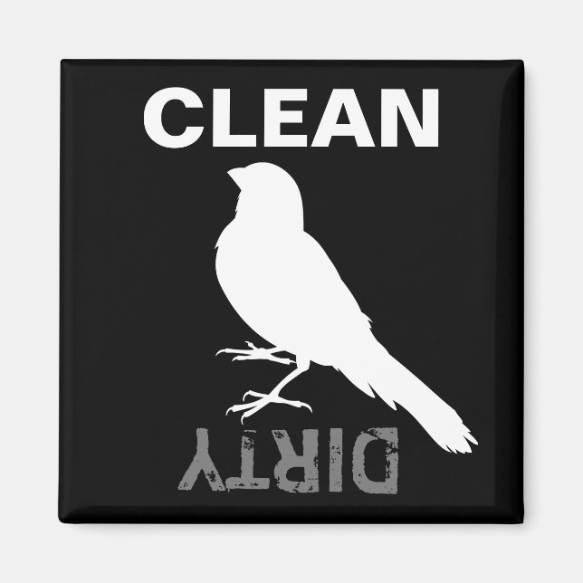 Íman Pássaro Canário Permanente (Frente)