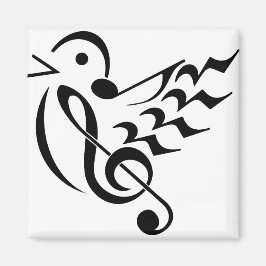 Íman Pássaro canino em voo