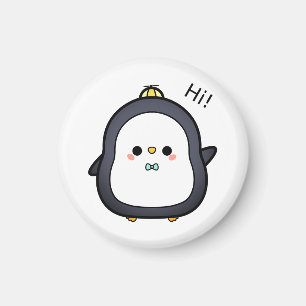 Íman Pássaro, Caráter, pinguim