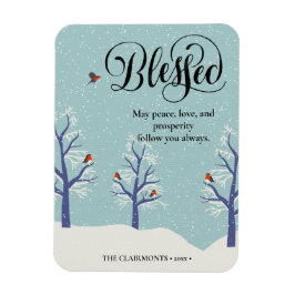 Íman Pássaro Cardinal Negro-Elegante BLEESED