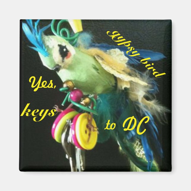 Íman Pássaro cigano (Frente)