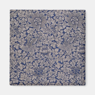 Íman Pássaro e Anêmona por William Morris Padrão Vintag