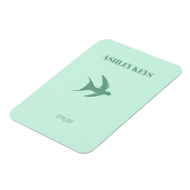 Íman Pássaro elegante de chá pálido (Left Side)