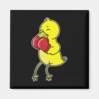 Íman Pássaro Faz Boxe