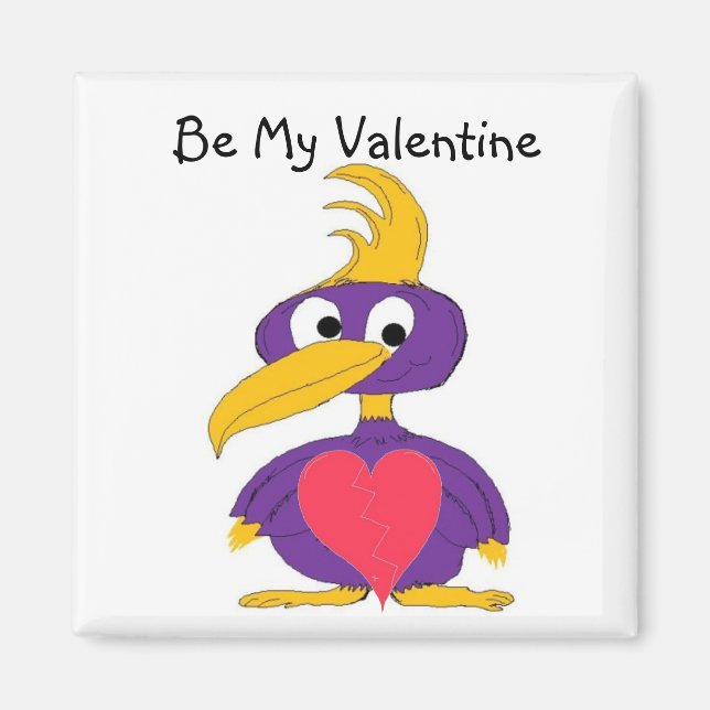 Íman Pássaro Louco (Frente)