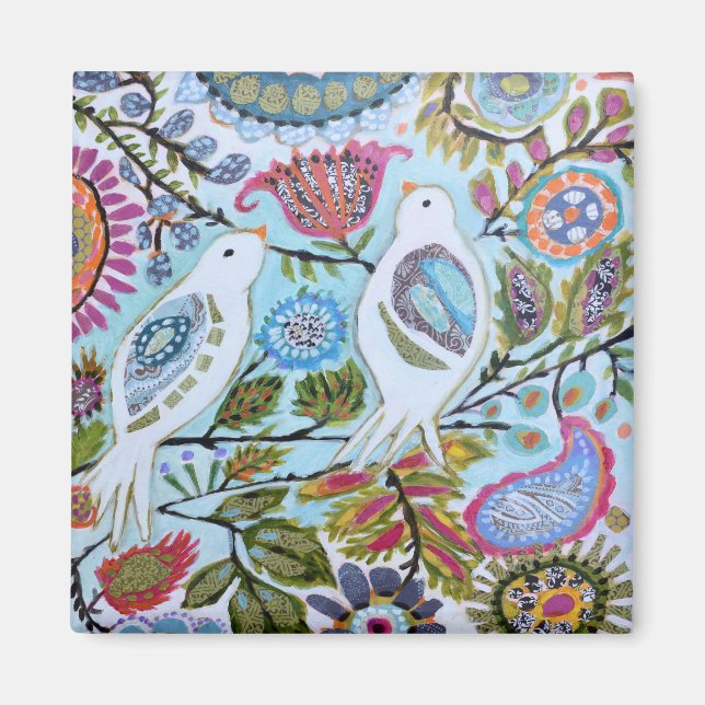 Íman Pássaros de Papel I (Frente)