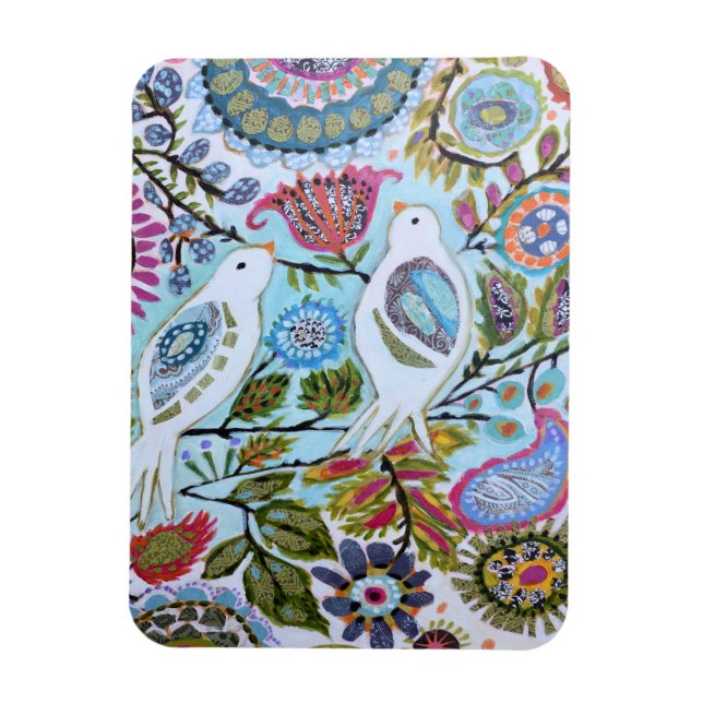 Íman Pássaros de Papel I (Vertical)