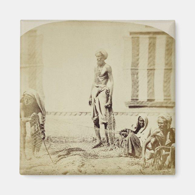 Íman Pássaros, Hindus de Baixa Casta em Delhi, 19ª cen (Frente)